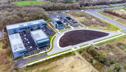 Aerial image of Harlow Innovation Park 
