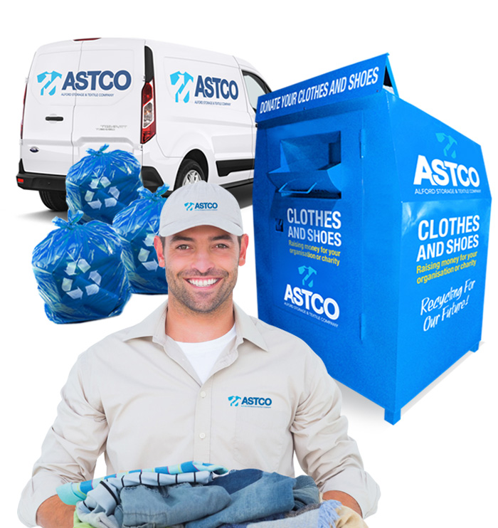 ASTCO blue textile bank
