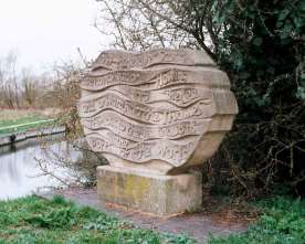 Flowing Onwards sculpture