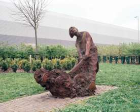 Runaway Rotavator sculpture