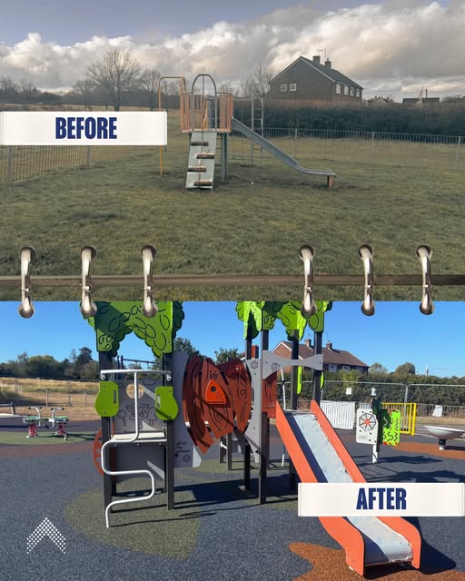 Potters Field before and after the upgrade