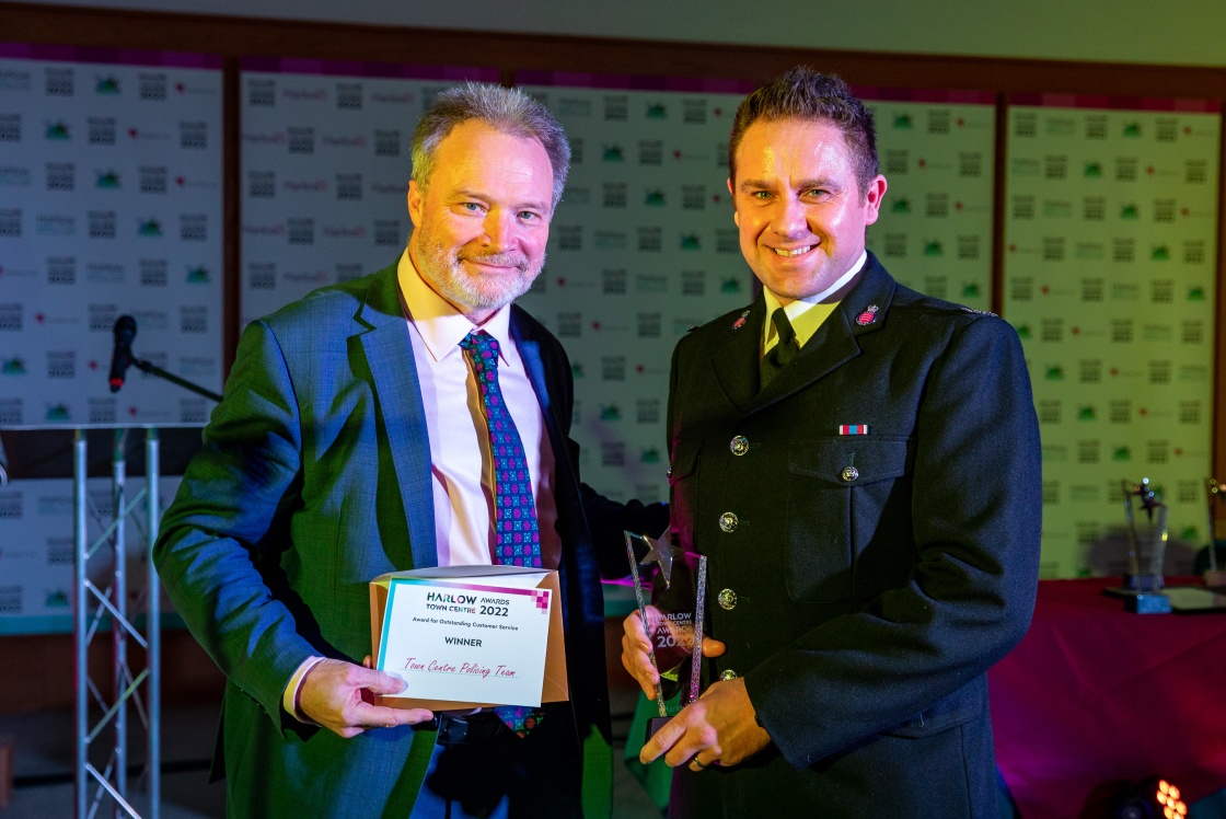 Image of Harlow Council and Harlow Town Centre Policing Team 