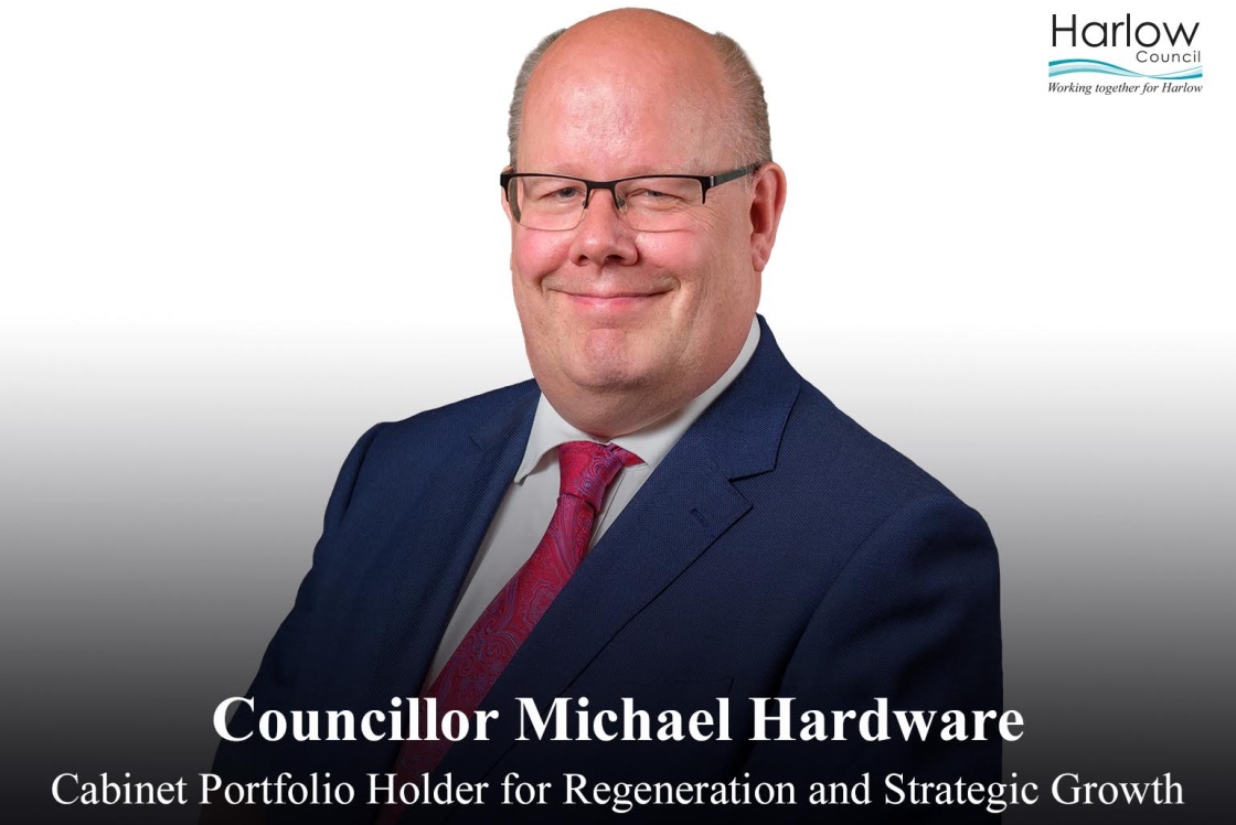 Councillor Mike Hardware, Portfolio Holder for Regeneration and Strategic Growth