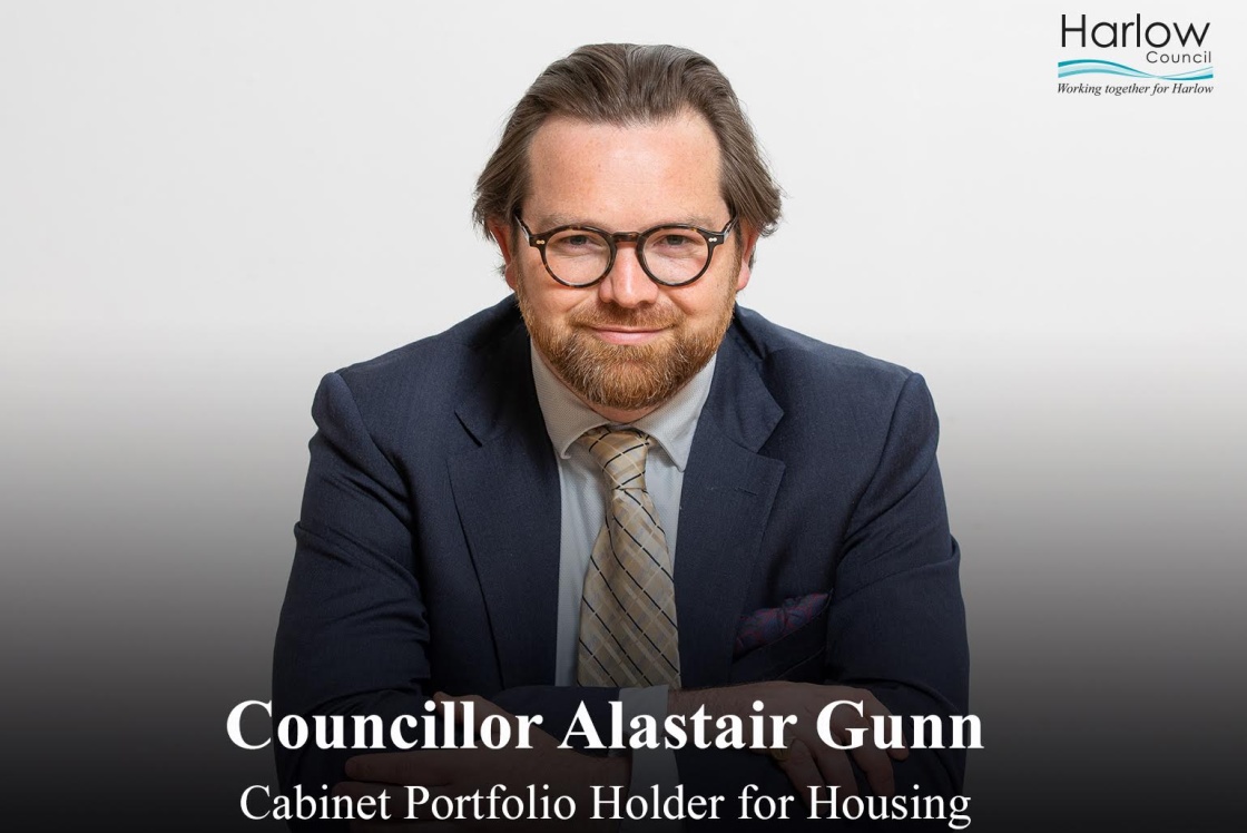 Councillor Alastair Gunn, Cabinet Portfolio Holder for Housing 