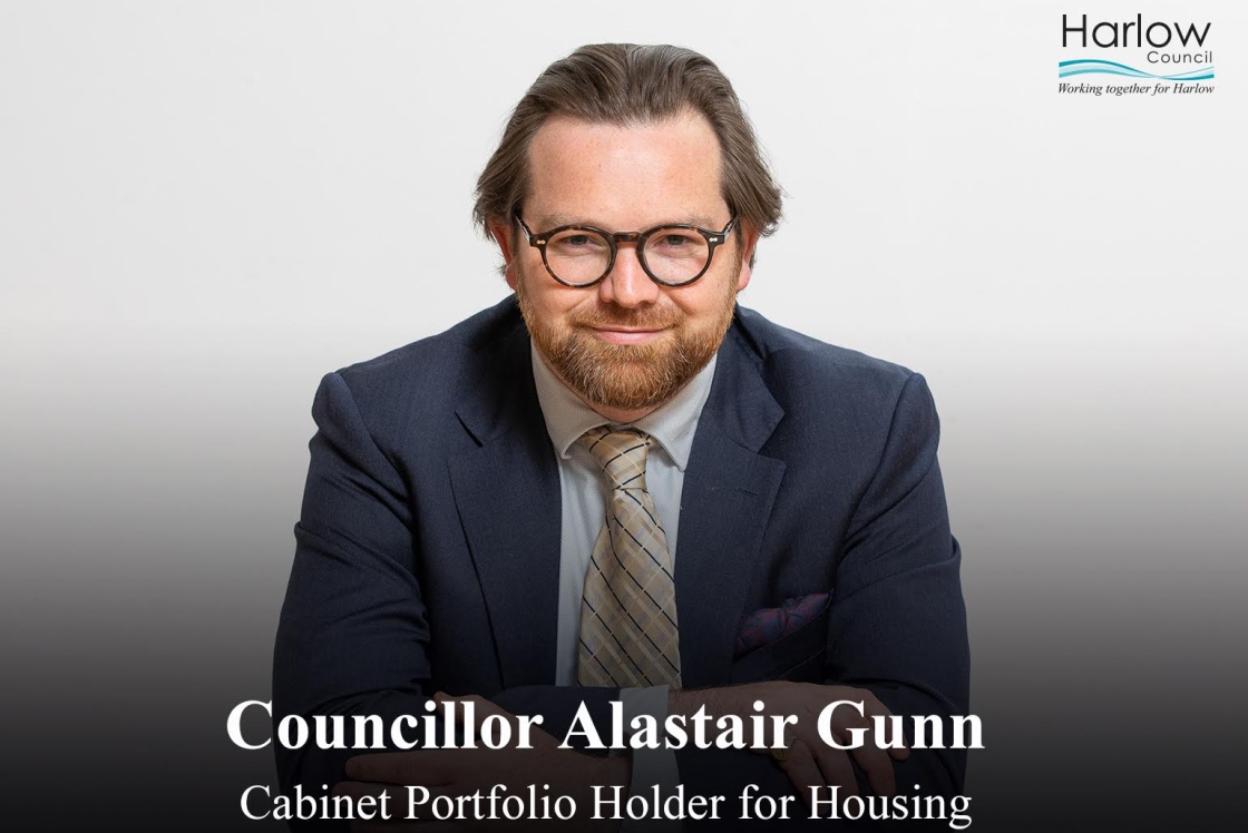 Councillor Alastair Gunn, Cabinet Portfolio Holder for Housing Councillor Alastair Gunn, Cabinet Portfolio Holder for Housing