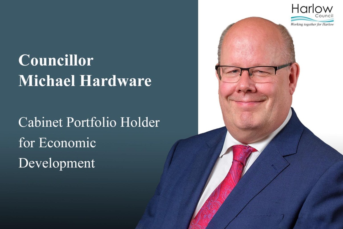 Councillor Michael Hardware, Cabinet Portfolio Holder for Economic Development