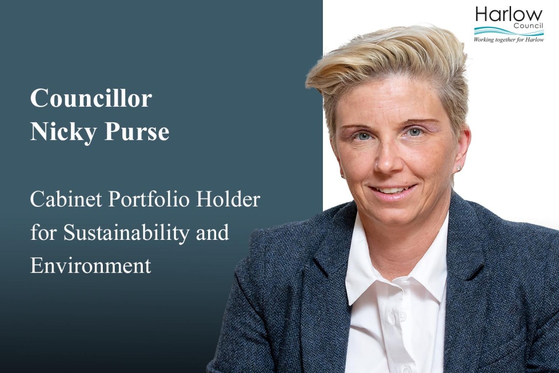 Councillor Nicky Purse, Cabinet Portfolio Holder for Sustainability and Environment