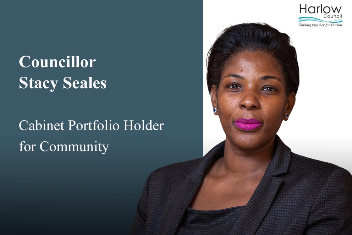 Councillor Stacy Seales, Cabinet Portfolio Holder for Community 