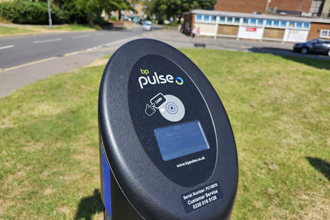 Close up of electric vehicle charging point Close up of electric vehicle charging point