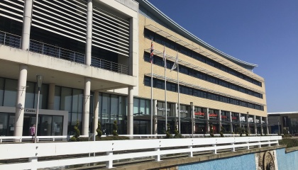 Image of Harlow Council’s headquarters at the Civic Centre 