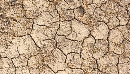 Image of dry ground affected by climate change 