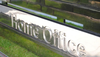 Image of home office sign from gov.uk website