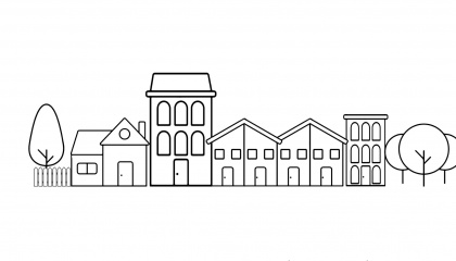 Image of different size buildings 
