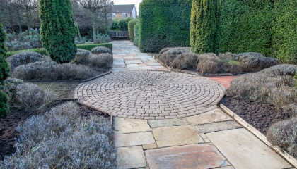 Image of restored Holocaust Memorial Garden 
