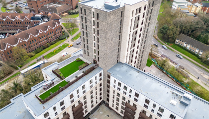 Image of the Burnt Mills development 