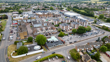 Bush Fair from the air