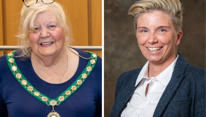 Image of Councillor Sue Livings and Councillor Nicky Purse 