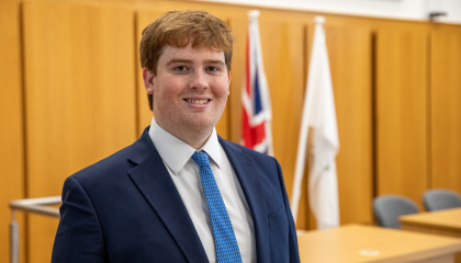 Image of Councillor Dan Swords, Leader of the Council