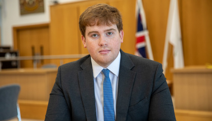 Image of Councillor Dan Swords, Leader of Harlow Council 