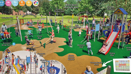 Example of new playground design 
