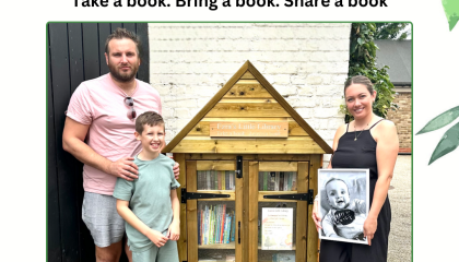 Ezra's Little Library
