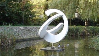 Harlow Town Park pond