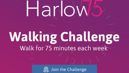Harlow 75 walking challenge
