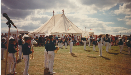 Image of old Harlow Town Show in the Town Park