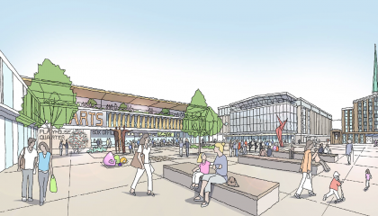 Playhouse Quarter artist impression