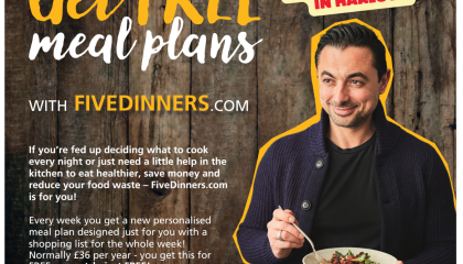 Get your free meal plan with FiveDinners