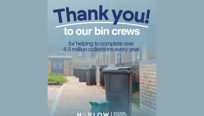 Image of Harlow refuse bins