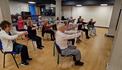 strength and balance session