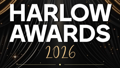 Image of Harlow Awards 2026 logo 